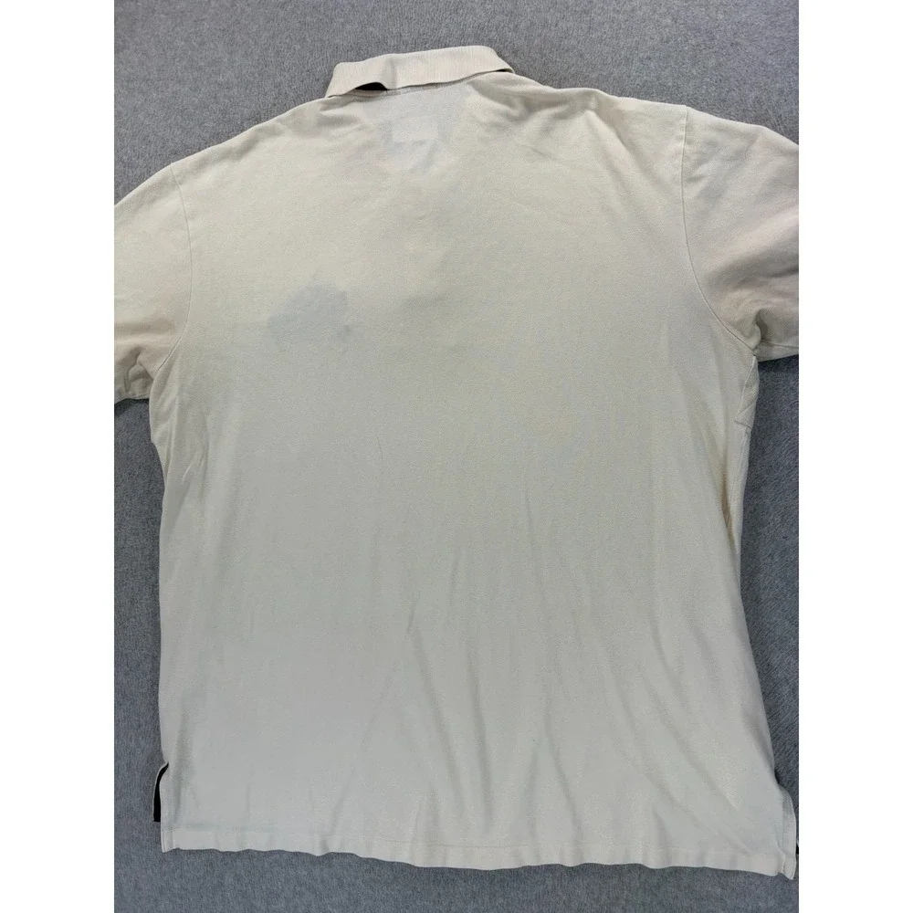 Polo Ralph Lauren Big Logo Short Sleeve Polo Shirt (Men's 2XL Tall) Tan